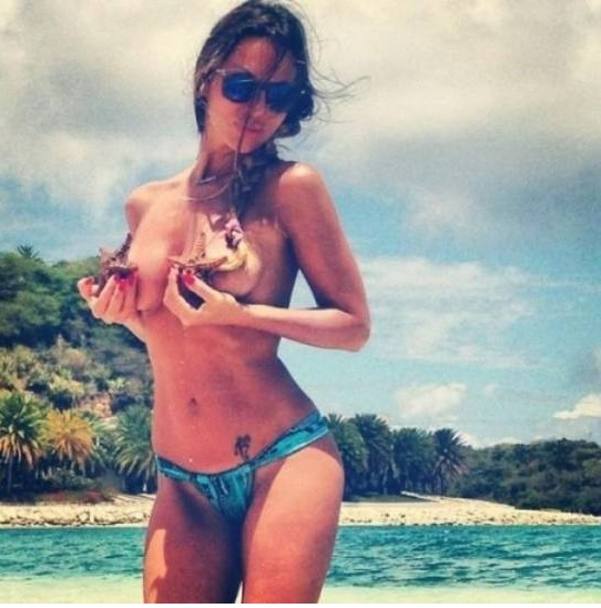 Ancora Barbara Guerra: i suoi scatti su Instagram erano cos hot che il suo account  stato ripetutamente chiuso (da Instagram)